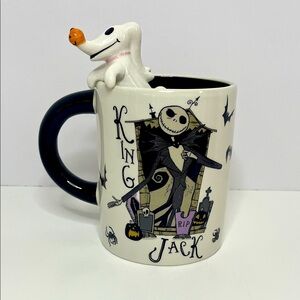 Disney Nightmare Before Christmas Black Jack Skellington Mug
